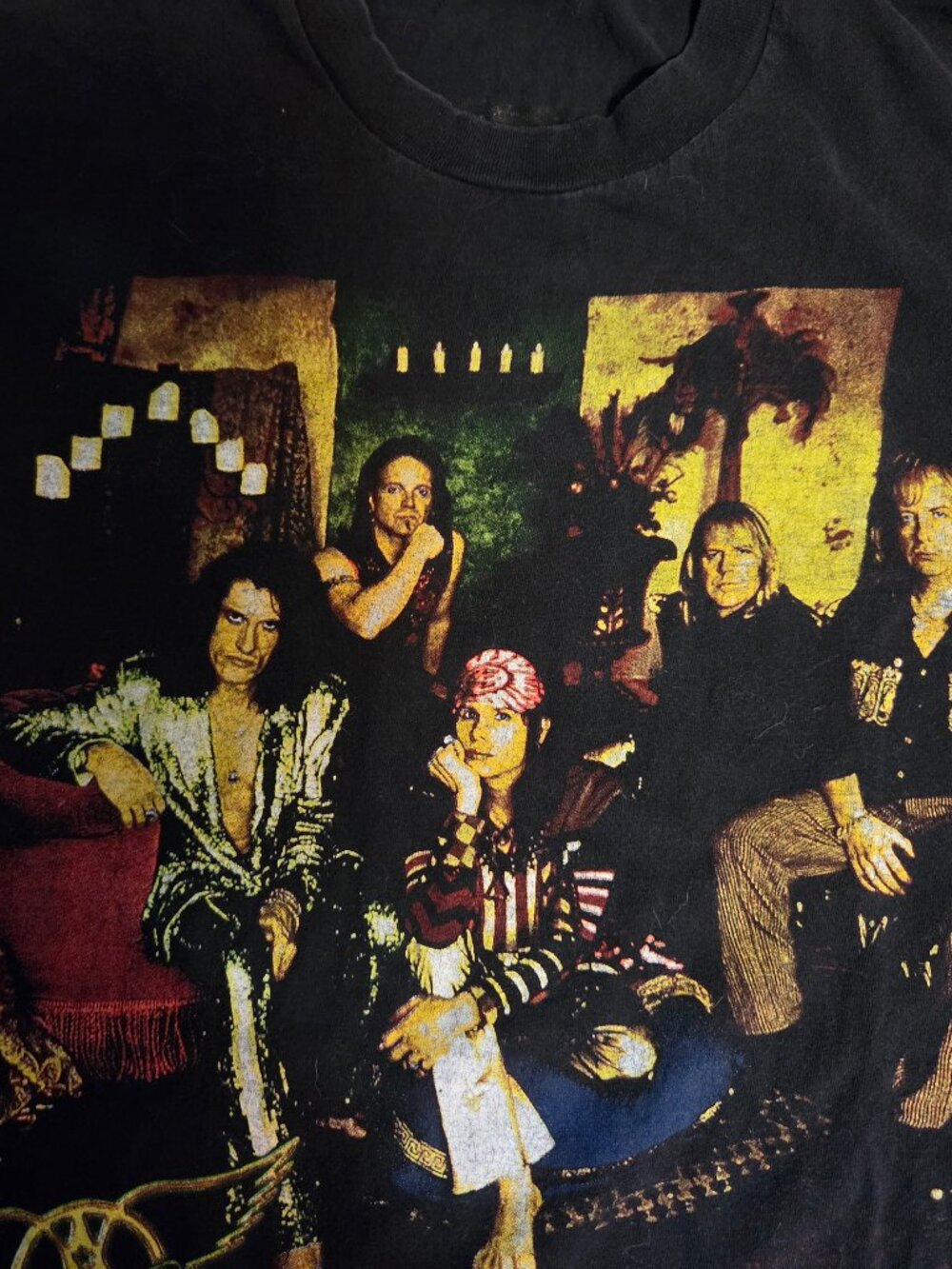 Aerosmith Nine Lives Concert Shirt